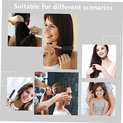 Wooden round hair brush - Image 8