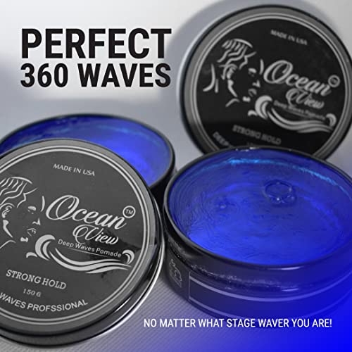 Blue Man Hair Styling Cream 4 oz Strong Hold Flexible Styling - Image 3