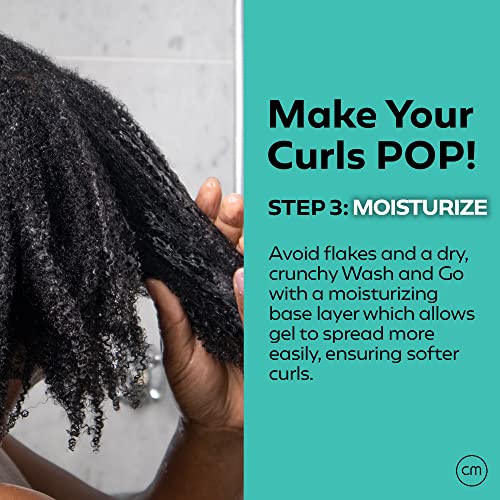 Curlmix 8 oz Natural Hair Gel for Defined Curly Hair Styling - Image 3