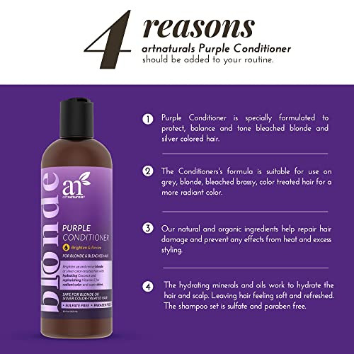 16 oz Organic Moroccan Argan Oil Shampoo and Conditioner Set for Healthy Hair - Image 2