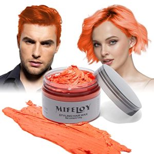 Vibrant Orange Hair Spray 8 oz Bottle for Easy Styling and Visibility