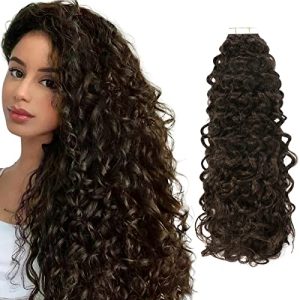 Premium 18 Inch Authentic African Human Hair Extensions 100% Natural Quality