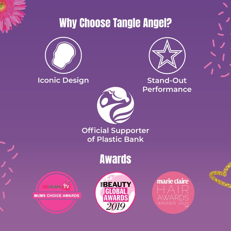 Tangle Angel Ergonomic Detangling Hair Brush Effortless Hair Care - Image 5