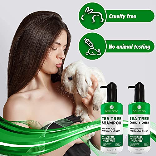 8 oz Tea Tree Dandruff Hair Mask for Scalp Relief and Nourishment - Image 8