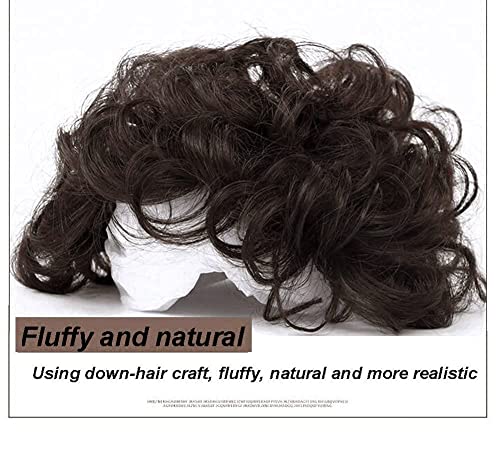 Curly Human Hair Topper ? Short Version - Image 4