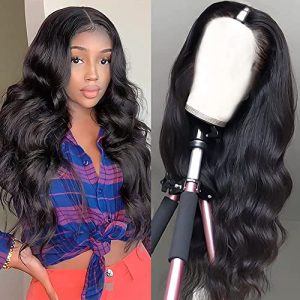 18 Inch 150% Density Clip-In Human Hair Wig for Natural Styling