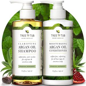Art Naturals Argan Oil Shampoo and Conditioner Set, 16 oz Bottles, Hydrating Formula