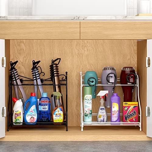 Hairdryer storage solution for bathroom organization. - Image 7