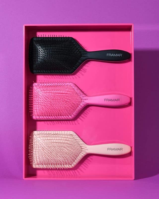 Detangling Hair Brush Wide-Tooth Comb for Adults, Gentle Styling for All Hair Types - Image 5