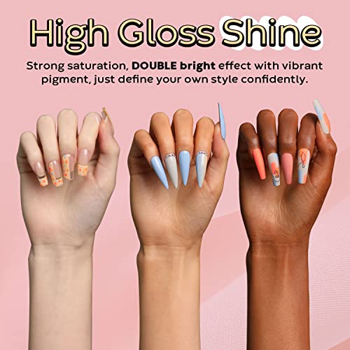 Coral Orange Nail Polish - Image 7