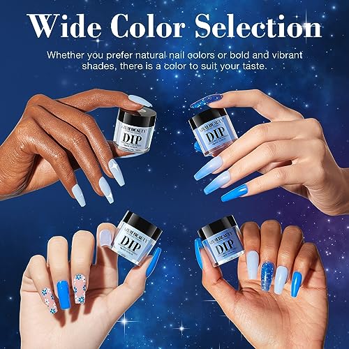 Soft Matte Finish Baby Powder Nails Set 15g Capacity for Effortless Beauty - Image 4