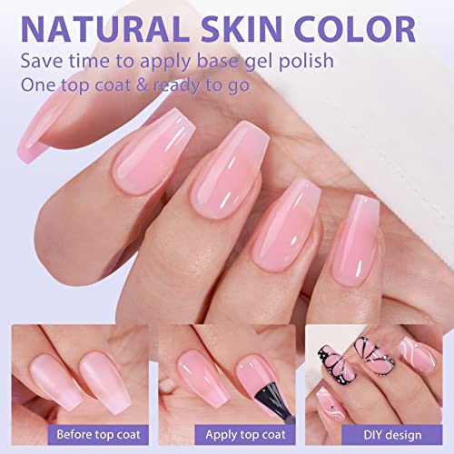 24 Piece Short Coffin Acrylic Nail Kit for Effortless Styling - Image 2