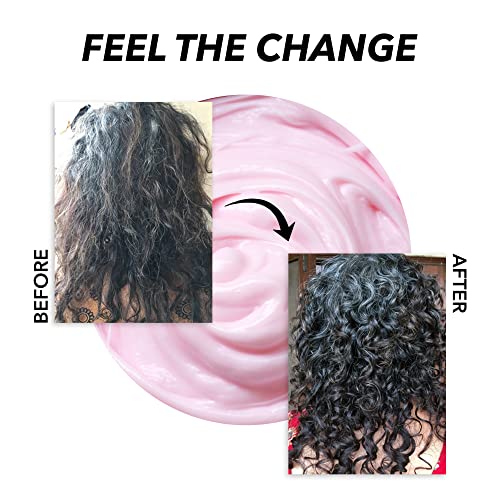 Nourishing Blueberry Hair Mask for Hydrated, Repaired Hair - 8 oz - Image 5