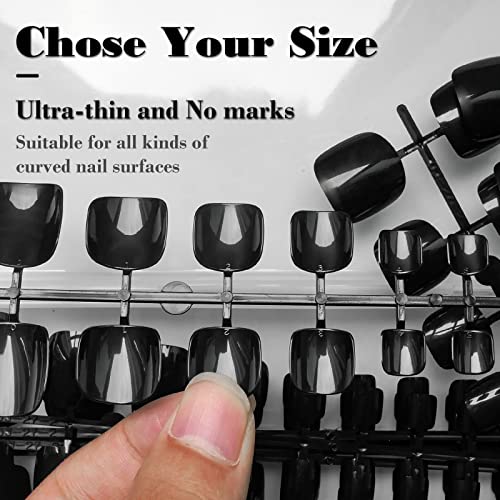 Black Toenails with Black Polish - Image 5