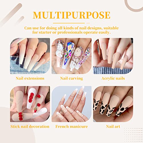 Tan Acrylic Nails - Stylish, Versatile Options for All Nail Sizes - Image 3