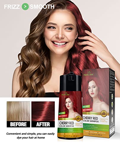 Nourishing Argan Oil Red Hair Dye 4 oz Vibrant Color Formula - Image 8
