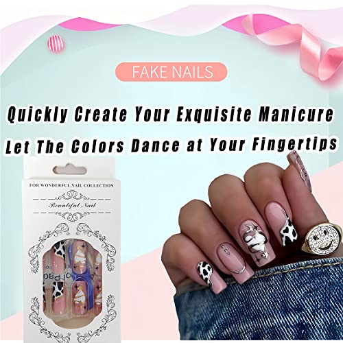 Rodeo Western Acrylic Nail Design Kit Unique Patterns Long-Lasting Finish 100 Piece Set - Image 3