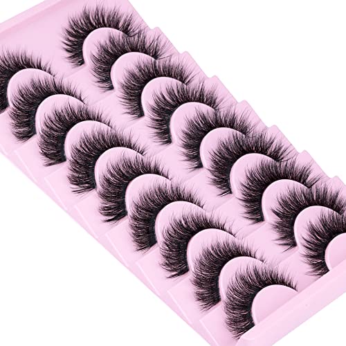 6 Pairs Natural False Eyelashes for Beautiful Lush Look - Image 4