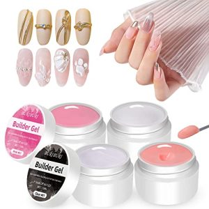 Bio Sculpture Gel Nail Extension Kit - Strong, Flexible, Long-Lasting Beautiful Nails