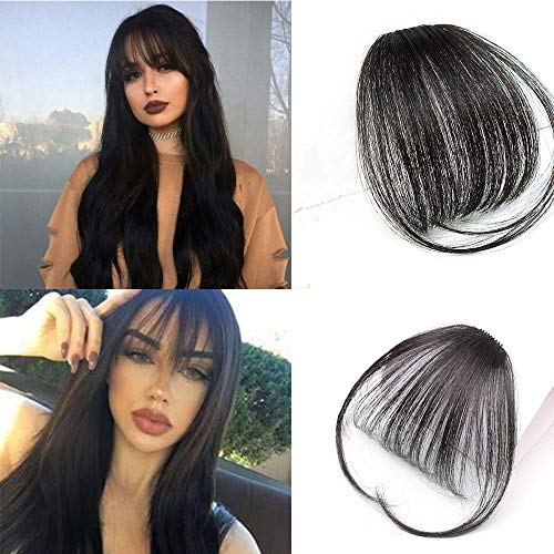 Clip-In Human Hair Bangs