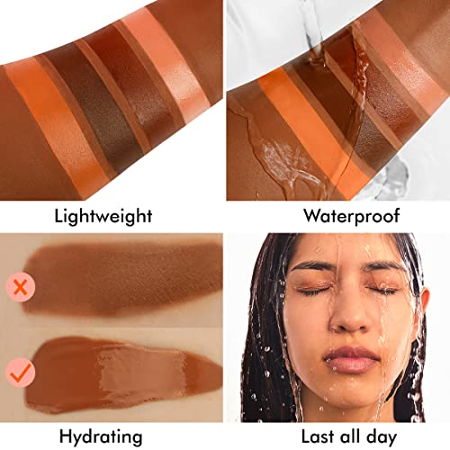 MAC Studio Fix Powder Plus Foundation NC45 Shade 0.35 oz Lightweight Flawless Coverage - Image 6