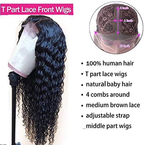 T Part Human Hair Wig for a Natural Look - Comfortable Fit and Realistic Style - Image 2
