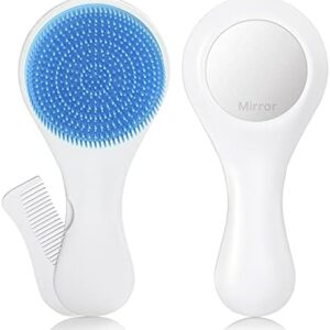 55mm Soft Bristle Baby Hair Brush Gentle Grooming and Styling Newborn