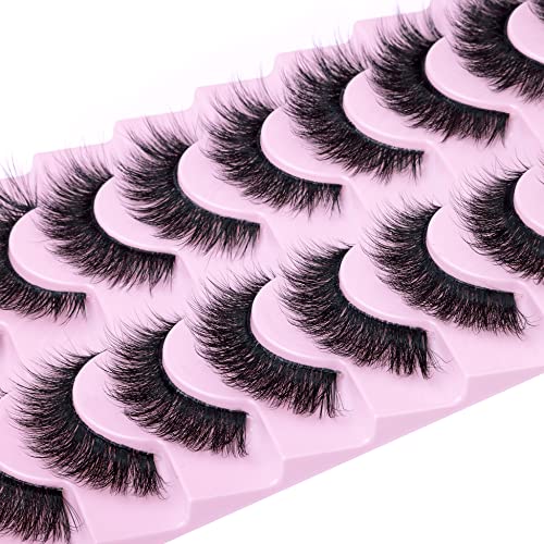 6 Pairs Natural False Eyelashes for Beautiful Lush Look - Image 6