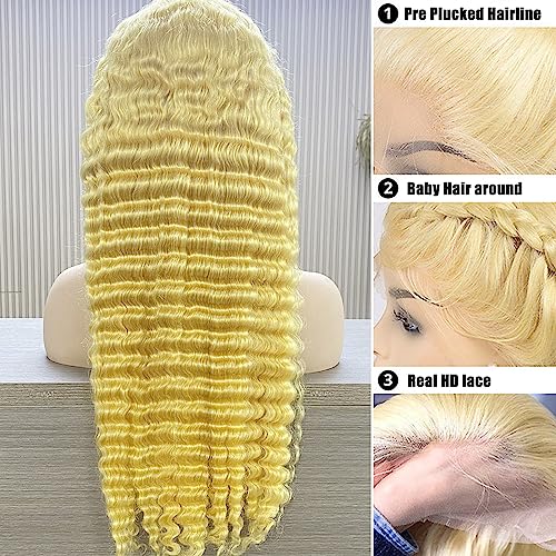 613 Deep Wave Human Hair Extensions 100g 18 Inch Remy Hair Weave for Styling - Image 4