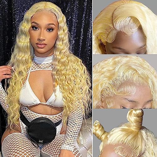 613 Deep Wave Human Hair Extensions 100g 18 Inch Remy Hair Weave for Styling