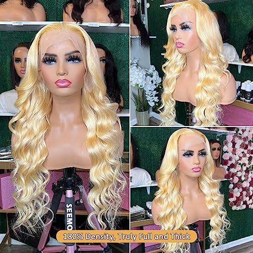 613 Human Hair Full Lace Wig for Women, Natural Look, Comfortable, 22 Inch - Image 2