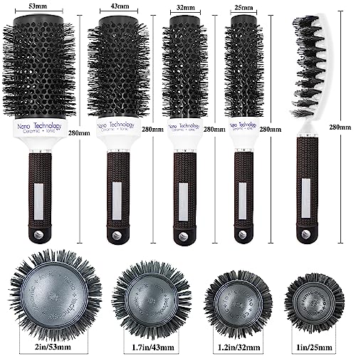 Round Brush Storage Case for Easy Organization and Protection 12 inch capacity - Image 7