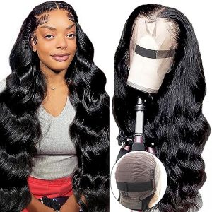 ?Black Human Hair Wig?