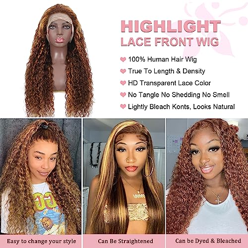 Blonde Curly Human Hair Wig - Image 4