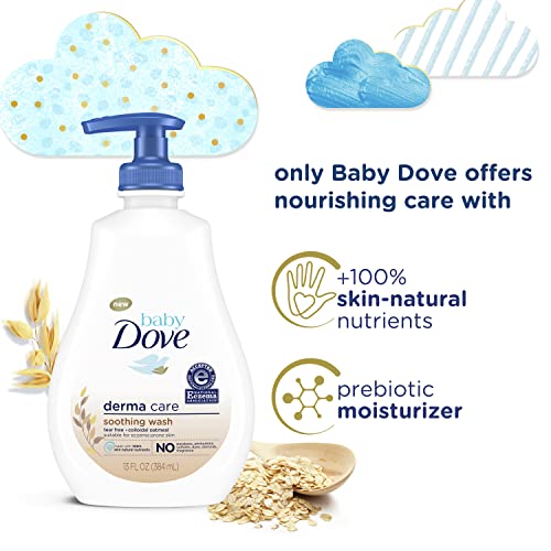 Gentle Baby Eczema Shampoo and Body Wash Sensitive Skin 8 fl oz - Image 6