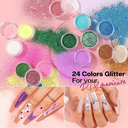 500 Piece Bulk Acrylic Nails Set for Nail Art and Extensions - Image 6