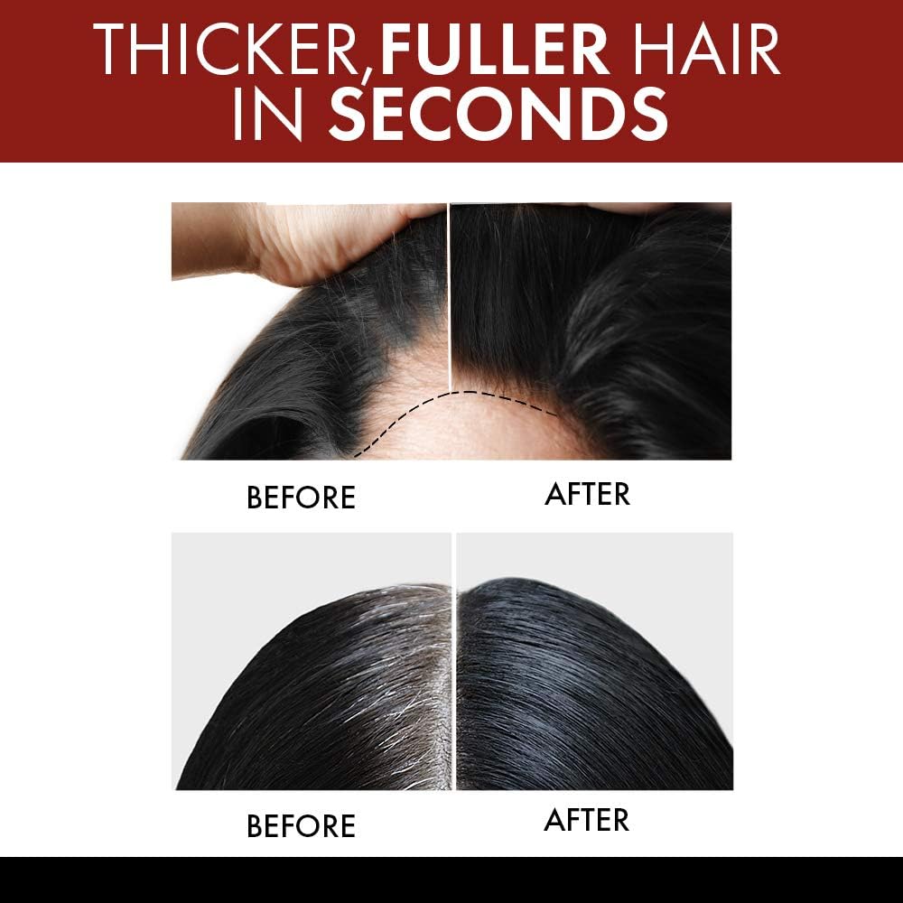 Temporary Color Spray for Bald Hair 150ml Instant Coverage, Natural Black - Image 5