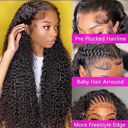 22 Inch Deep Wave Human Hair Wig Natural Look Soft Comfortable Wear - Image 2