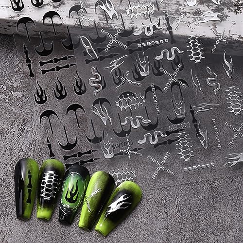 ?Barbed Wire Nails: Edgy Acrylic Design? - Image 5