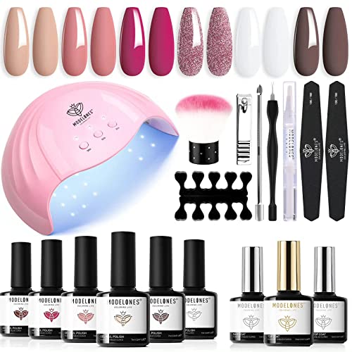 Retro 70s Nail Polish Set 6 Classic Colors Vibrant Throwback Collection