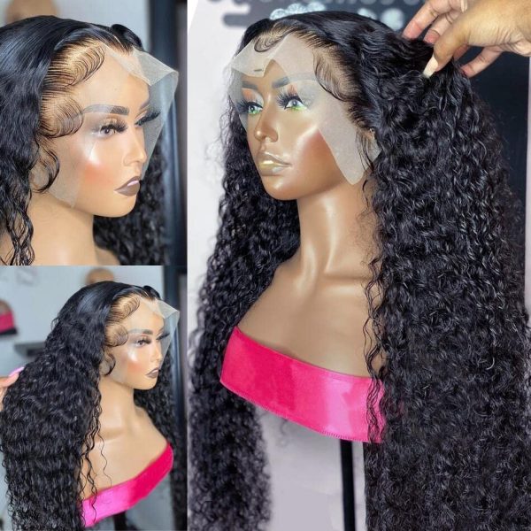 Human Hair Curly Lace Front Wig - Image 5