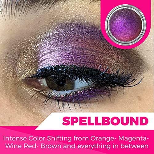 90s Blue Eyeshadow Palette Retro Makeup Collection for Bold Eye Looks - Image 2