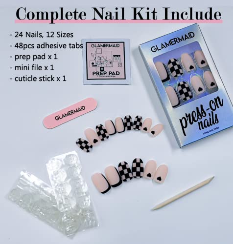 90s Retro Acrylic Nails Set for Fun Stylish Looks - Image 3