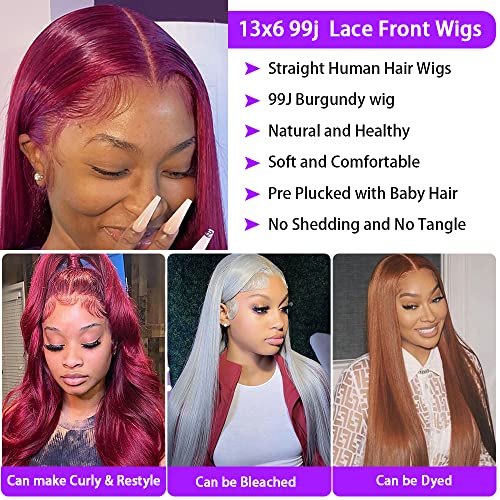 99J Burgundy 100g 10A Grade Human Hair Weave Bundles for Full Natural Styles - Image 6