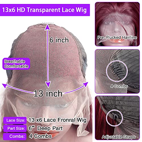 99J Burgundy 100g 10A Grade Human Hair Weave Bundles for Full Natural Styles - Image 5