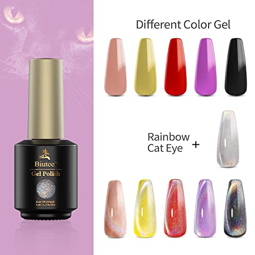 9D Cateye Gel Polish 15ml - Magnetic Long-Lasting, Eye-Catching Nail Color - Image 7