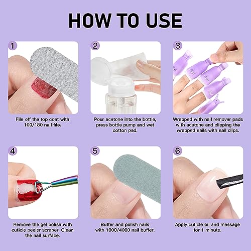 Acetone Acrylic Nail Remover - Image 8