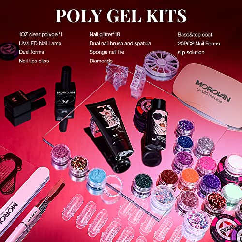 Beginner Acrylic and Gel Nail Kit Starter Set with Essential Tools and Accessories - Image 2