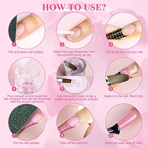 Acrylic Nail Strengthener Kit for Healthy, Resilient Natural Nails Prevent Breakage - Image 7