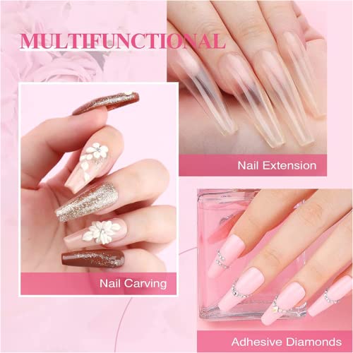 Acrylic Nail Strengthener Kit for Healthy, Resilient Natural Nails Prevent Breakage - Image 2